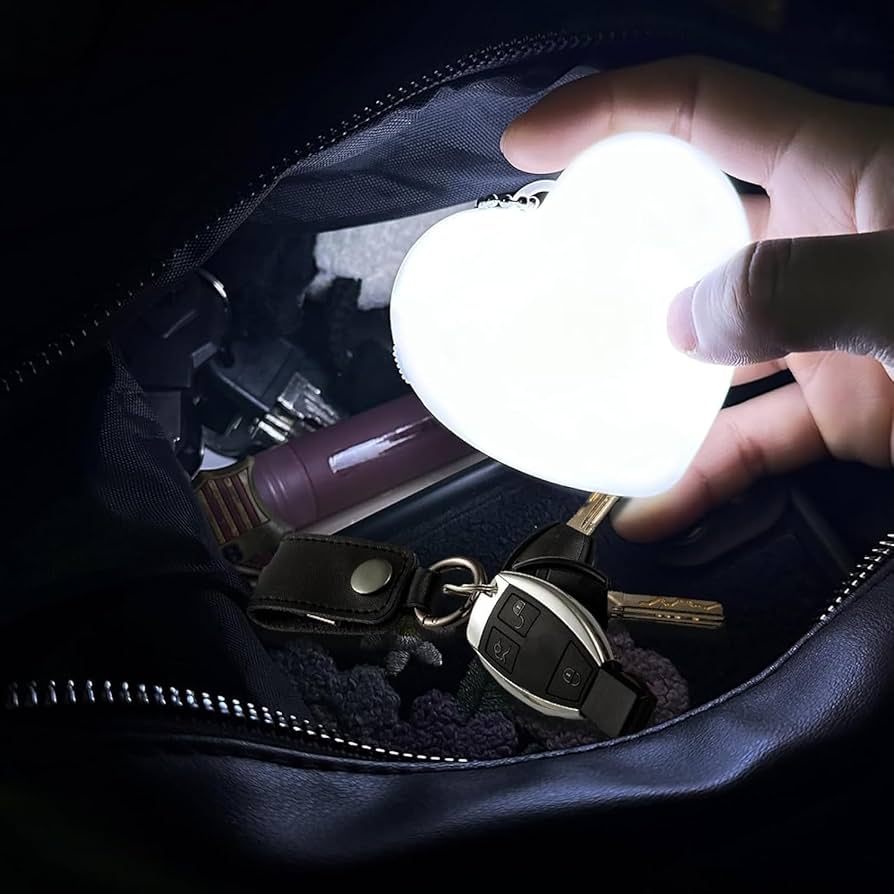 Heart Purse Light Touch Sensors Heart Purse Light Handbag LED Light Drop Shipping