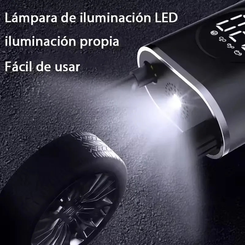 Mini Car Electric  Inflation Air Pump Portable Wireless Handheld Charging Digital Display Tire Pump For Car Motorcycle Bike Ball