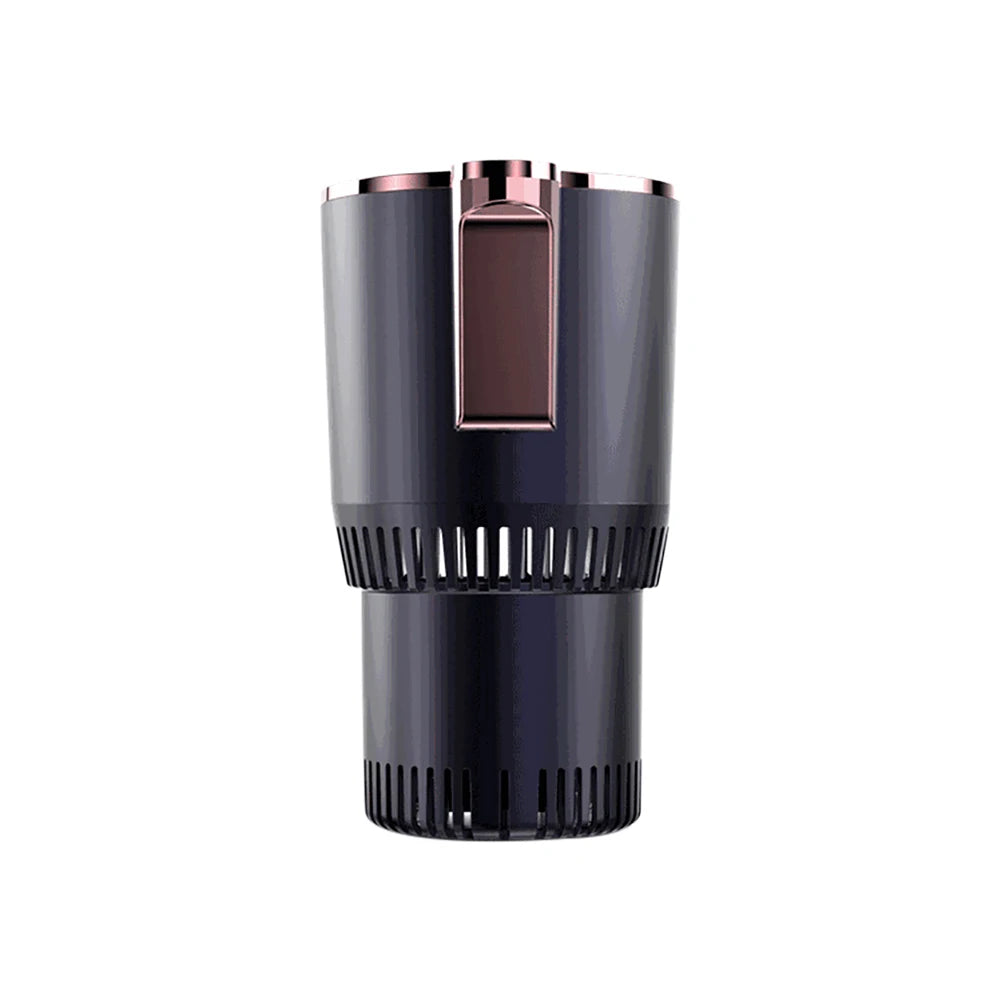 Smart Car 2-In-1 Hot And Cold Cup Drinks Holder Home Fast Refrigeration Cooling/Heating Mini Touch Screen Beverage Mug